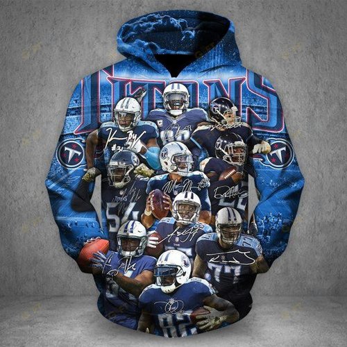 TENNESSEE TITANS CHAMPS HOODIE 3d T3