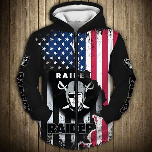LAS VEGAS RAIDERS CHAMPS HOODIE 3D T2
