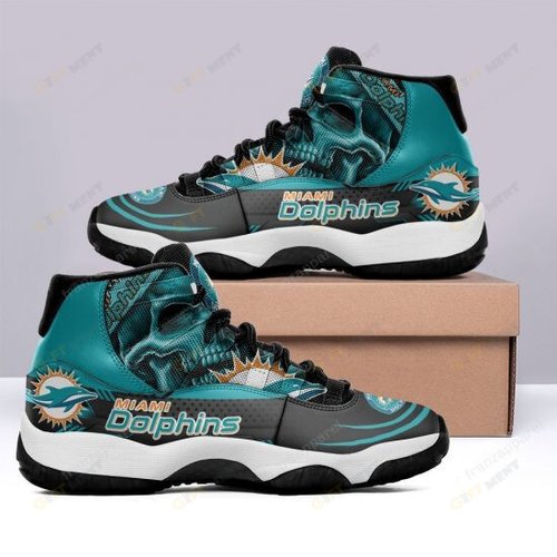 Miami Dolphins Air Jordan 11 Sneakers