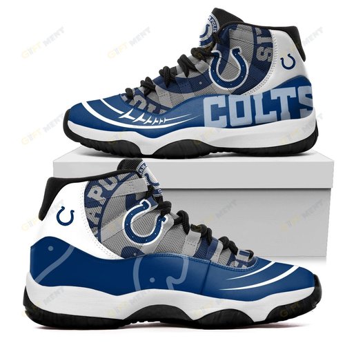Indianapolis Colts Air Jordan 11 Sneakers