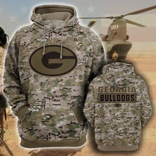 Georgia Bulldogs Camo Style
