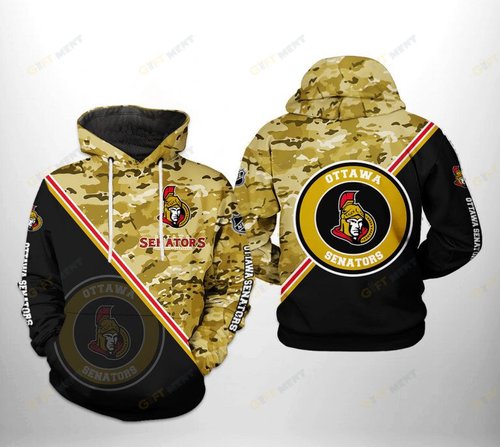 Ottawa Senators Hoodie 3d T9