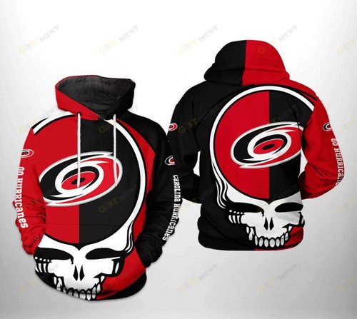Carolina Hurricanes Hoodie 3d T1