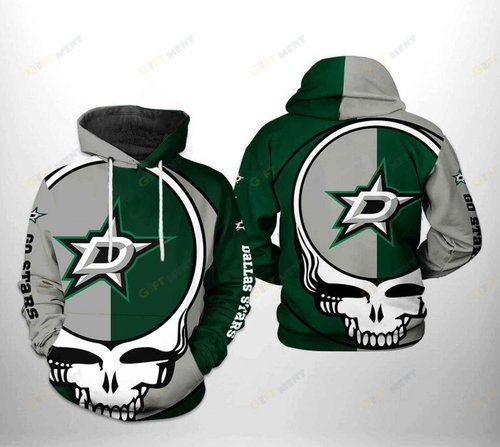 Dallas Stars Hoodie 3d T2
