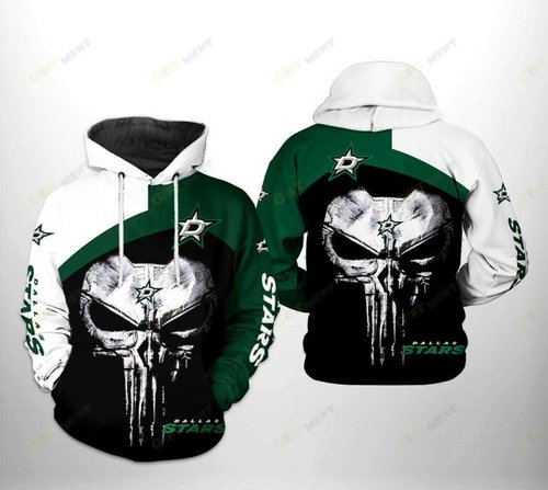 Dallas Stars Hoodie 3d T9