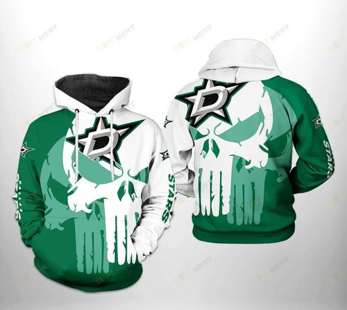 Dallas Stars Hoodie 3d T12