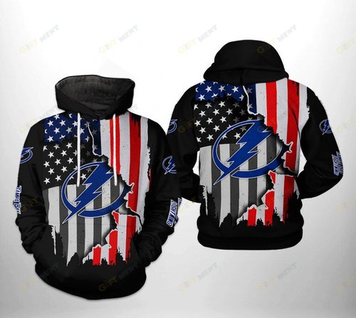 Tampa Bay Lightning Hoodie 3d T9