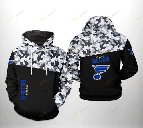 St. Louis Blues Hoodie 3d T9
