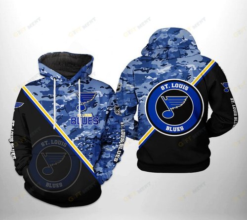 St. Louis Blues Hoodie 3d T4