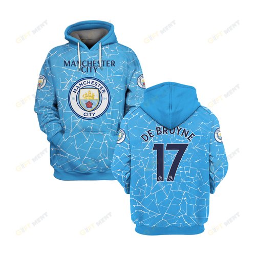Manchester City 3D All Over Print Hoodie T-Shirt