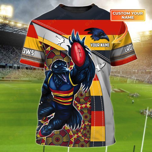 Crows Personalized Name 3D All Over Print TShirt Hoodie