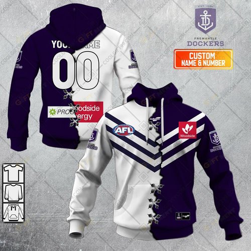 Personalized 2023 AFL Fremantle Dockers Mix Hoodie, T Shirt, Zip Hoodie, Sweatshirt