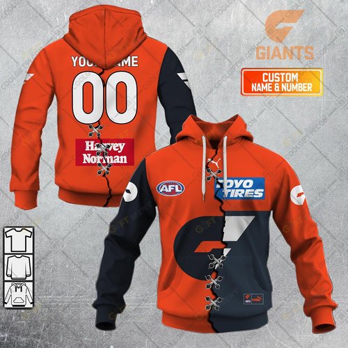 Personalized 2023 AFL Greater Western Sydney Giants Mix Hoodie, T Shirt, Zip Hoodie, Sweatshirt