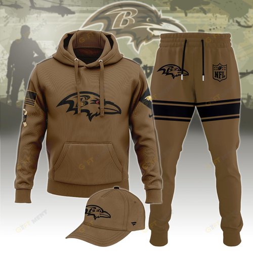 Baltimore Ravens Salute To Service Shirt