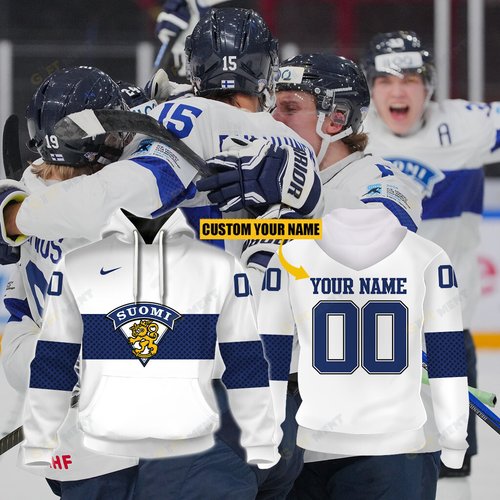 Personalized ICE FINLAND ice Hockey Style Hoodie, T Shirt, Zip Hoodie, Sweatshirt