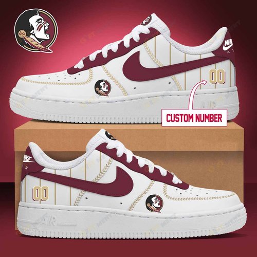 PERSONALIZED Florida State Seminoles Air Force Sneakers