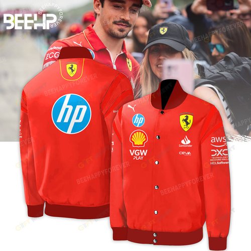 Scuderia Ferrari 2024 Bomber Jacket