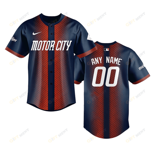 Detroit Tigers 2024 MLB City Connect Vapor Premier Limited Jersey Custom V2
