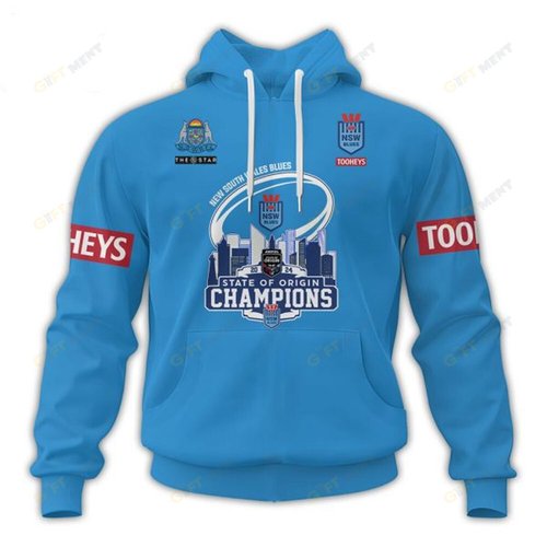 State of Origin Champions 2024 NSW Blues Style T Shirt, Hoodie, Zip Hoodie, Sweatshirt