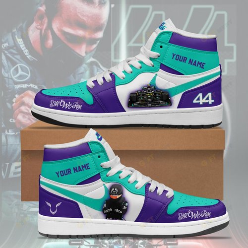 Lewis Hamilton Air Jordan 1 Sneakers