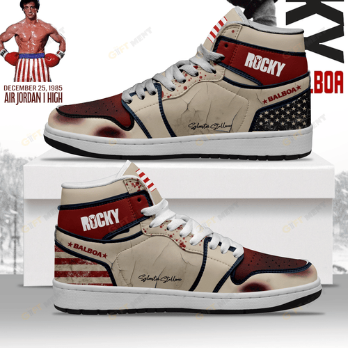 Rocky Balboa Air Jordan 1 Sneakers