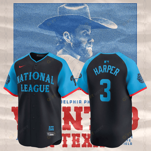 Bryce Harper All Star Game baseball jersey