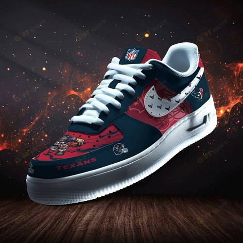 Houston Texans Personalized Version 5 Shoes