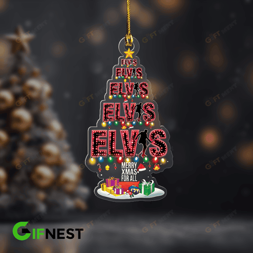 EP Custom Shape Clear 1-Sided Acrylic Ornament