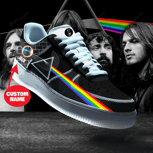 Personalized Pink Floyd The Dark Side of the Moon x AF1 Sneaker Boots