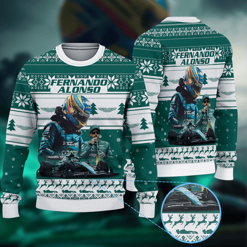Fernando Alonso Ugly Sweater