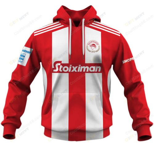 Olympiacos FC Home Jersey Style Shirts