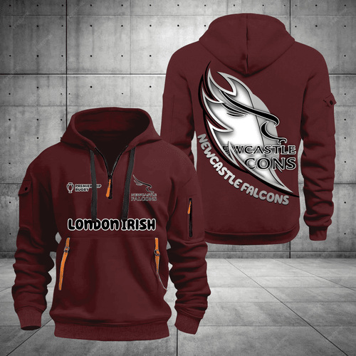 Newcastle Falcons Hoodie Multicolor
