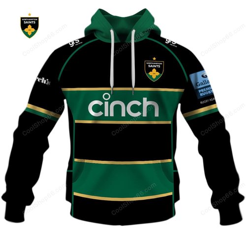 Northampton Saints Gallagher Premiership Home Jersey Style Shirts