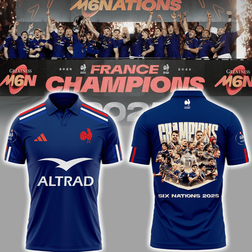 France Six Nations Champions Polo