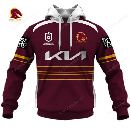 Brisbane Broncos NRL 2025 Home Jersey Style Shirts