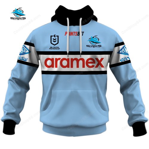 Cronulla Sutherland Sharks NRL 2025 Home Jersey Style Shirts