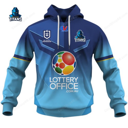 Gold Coast Titans NRL 2025 Home Jersey Style Shirts