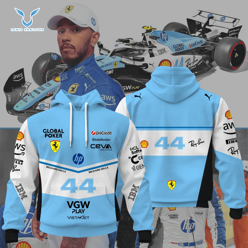 Lewis Hamilton F1 Inspired Premium Hoodie 2025