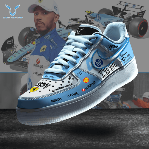 Lewis Hamilton F1 Inspired AF1 Sneakers
