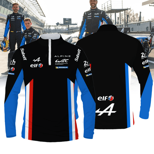 Alpine Endurance Team Quarter Zip Long Sleeve Jersey