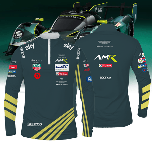 ASTON MARTIN THOR TEAM Quarter Zip Long Sleeve Jersey