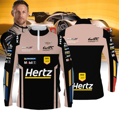 Hertz Team JOTA Quarter Zip Long Sleeve Jersey