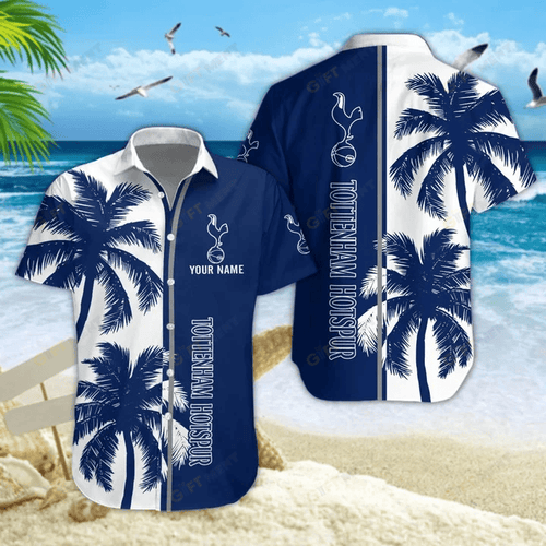 Custom Name Tottenham Hotspur Hawaiian Shirt , Short Pant for Summer V2