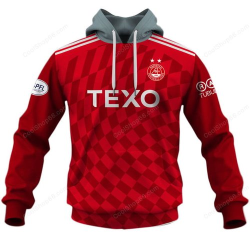 Aberdeen FC | 3D Apparel Hoodie, Kid Hoodie, T Shirt, Zip Hoodie, Sweatshirt