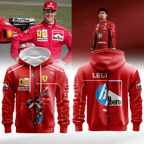 Schumacher × Leclerc Racing Legacy Hoodie