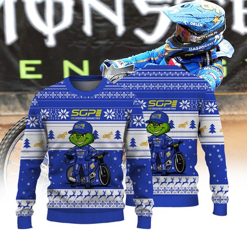 Bartosz Zmarzlik × Grinch | FIM Speedway SGP Christmas Ugly Sweater