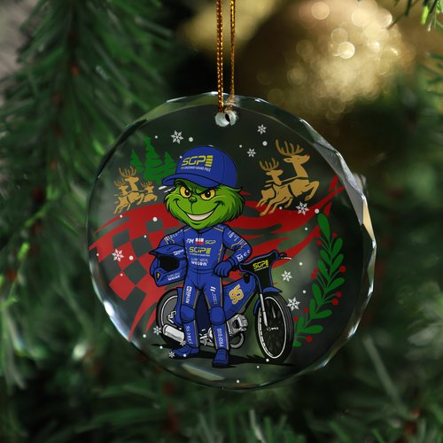 Bartosz Zmarzlik x Grinch Glass Ornament