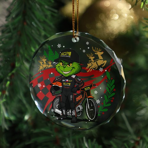 Jan Kvěch x Grinch Glass Ornament