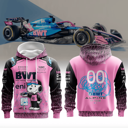 BWT Alpine Inspired Racing Pup Premium Hoodie