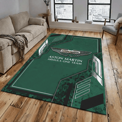 Aston Martin Formula Inspired Rug